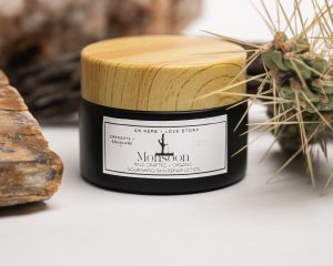 botanical product in glass jar